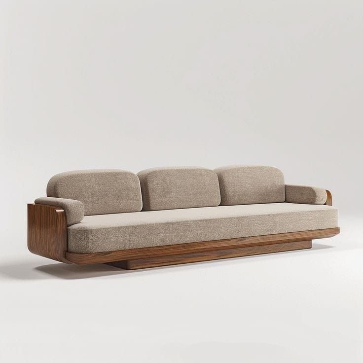 Sofá modular en madera